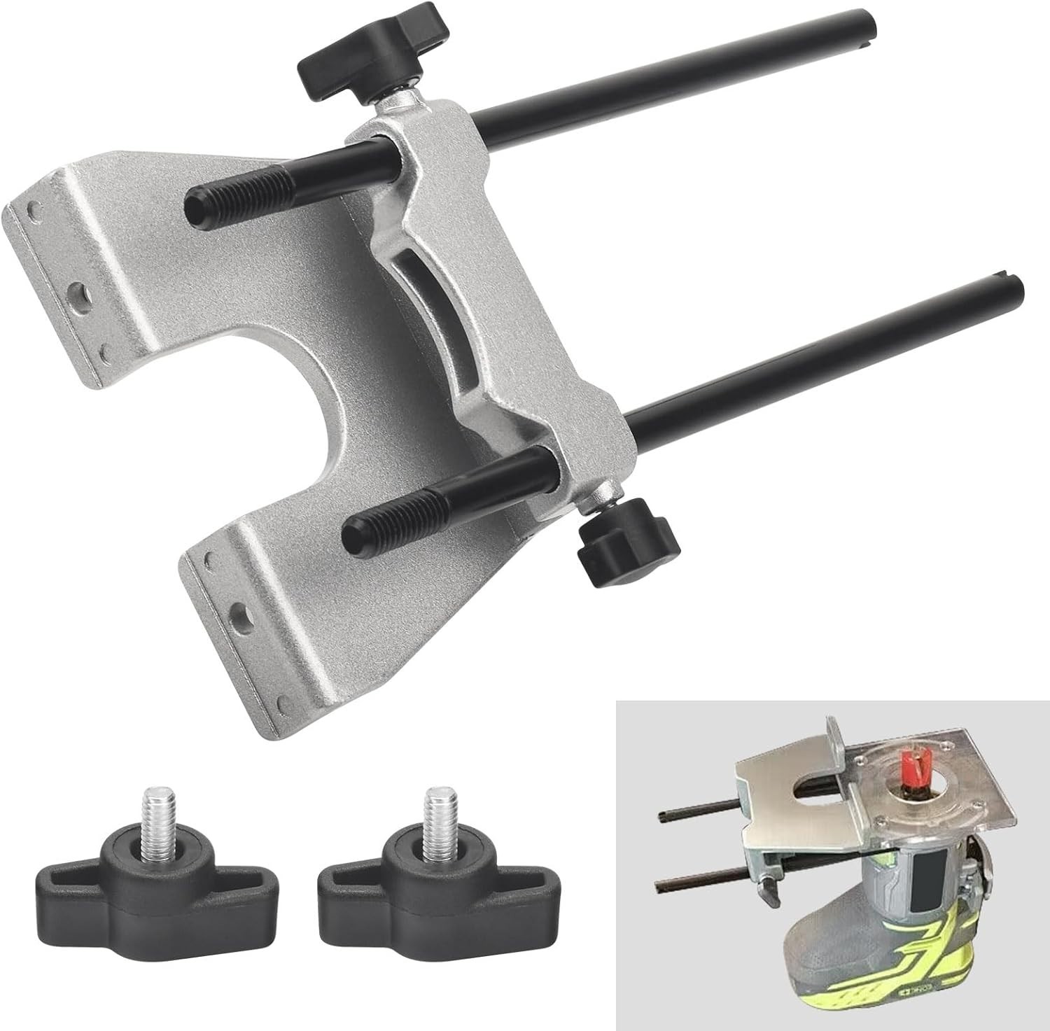 Durable Edge Guide Assembly 204358001 – Compatible with Ryobi Trim Routers