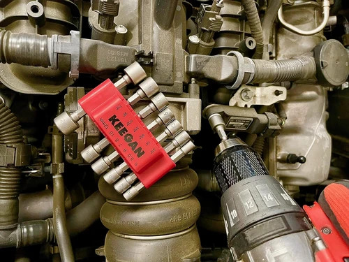 Power Nut Driver Bit Set 14-Piece Quick Change MM & SAE Impact 1/4" Hex Shank