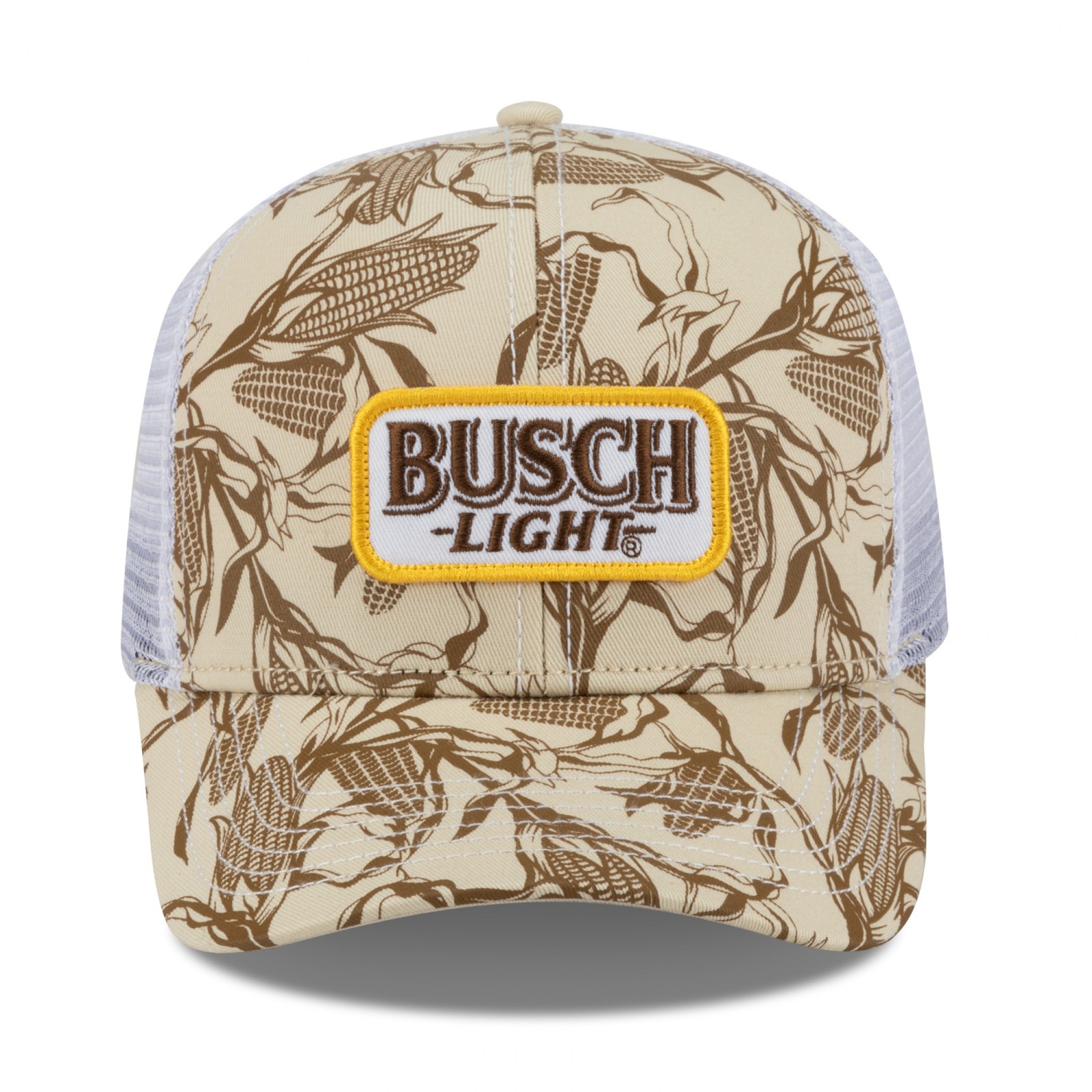 Busch Light Corn Camo Twill Patch Adjustable Hat Multi-Color