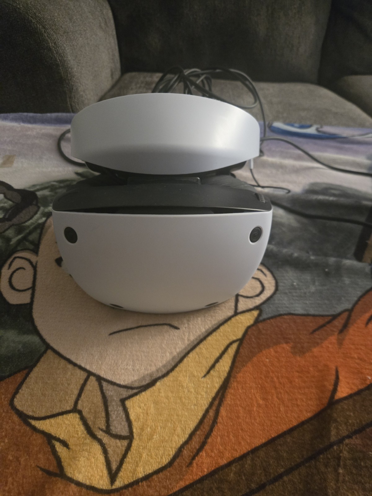 PSVR2 Virtual Reality Gaming Headset and Controller Set Charger Included Used