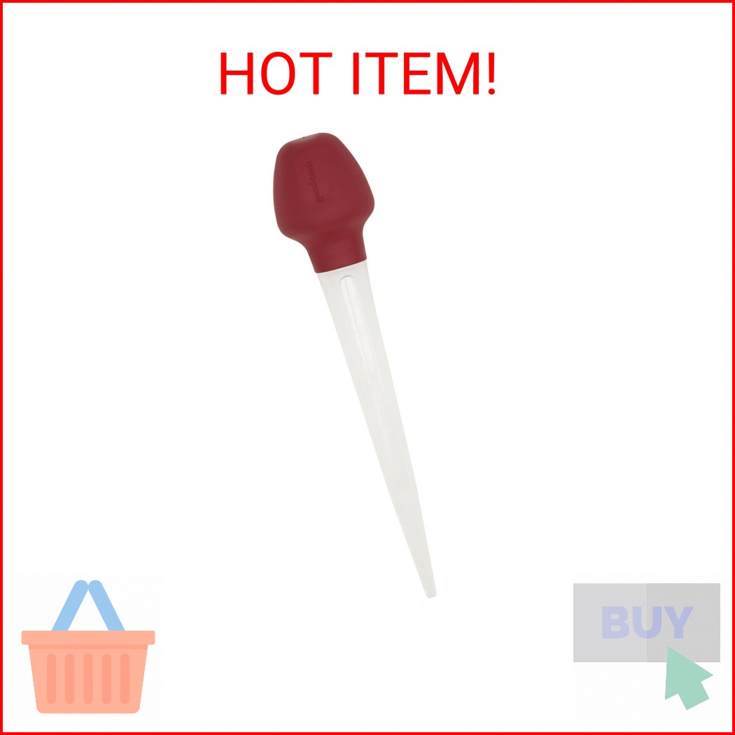 Goodcook, 11-1/2", Red 735533010027 Good Cook 11.5 in Turkey Baster