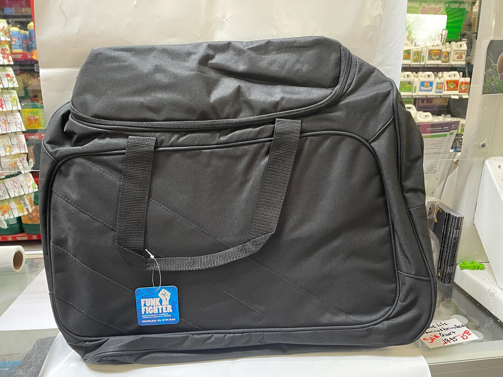 Funk Fighter Duffle Bag Smell Proof Double Zippered