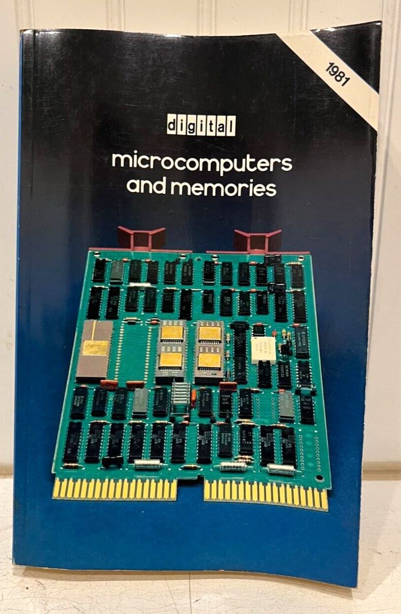 1981 DEC Digital Microcomputers and Memories Book- Vintage Computing
