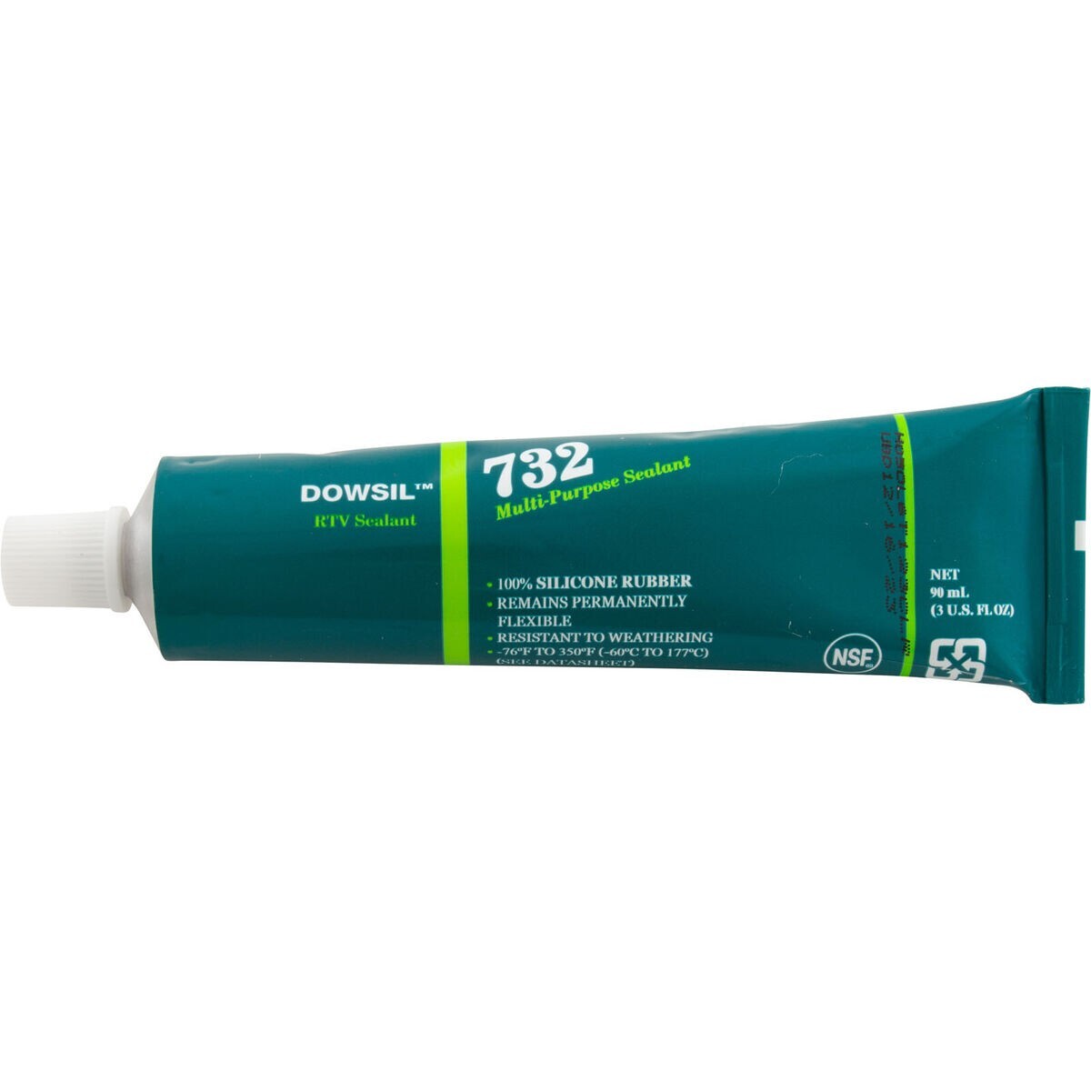 Dow Corning RTV732 Multi-Purpose Sealant - 3oz- Clear 12/2023