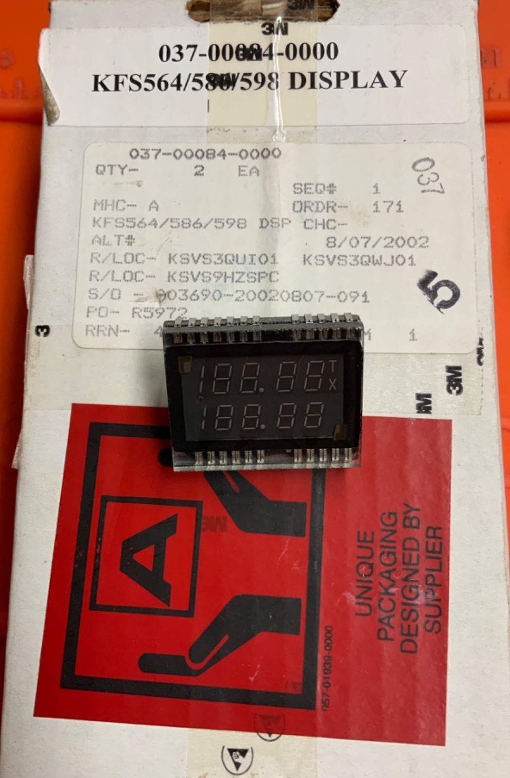 🇺🇸 0037-00084-0000 Bendix King Display Hawker New NOS