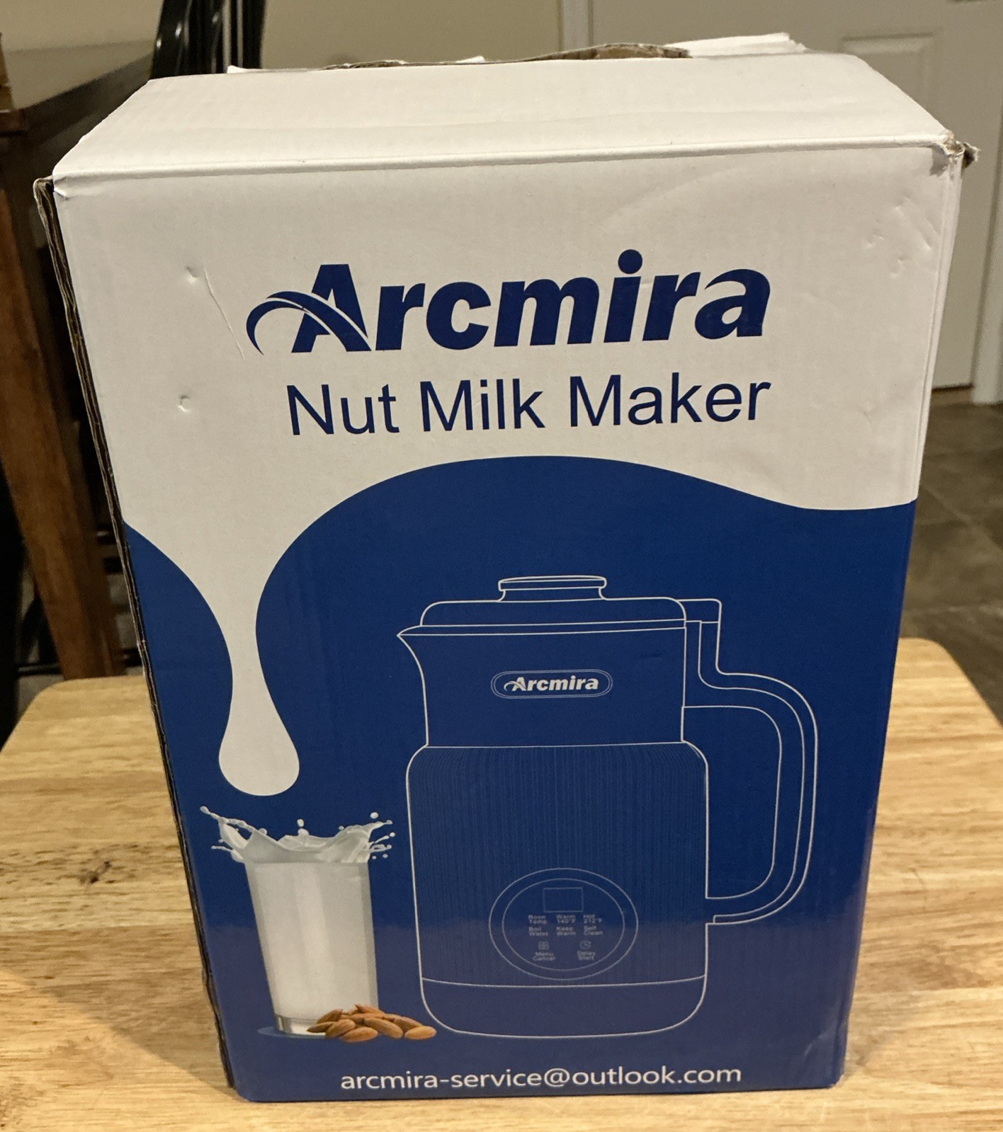 Arcmira Automatic Nut Milk Maker Homemade Almond, Oat, Soy Etc NEW in Box