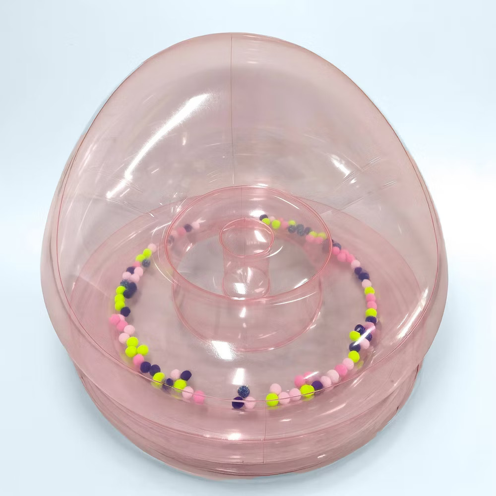 Prism Pom Pom Pink Multi Blow Up Chair