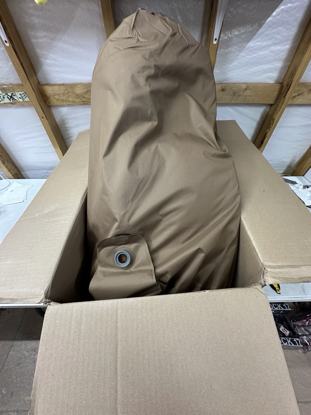 Lost Horizon Air & Foam Camping Mattress, SelfInflating Sleeping Pad, 4.5 Brown