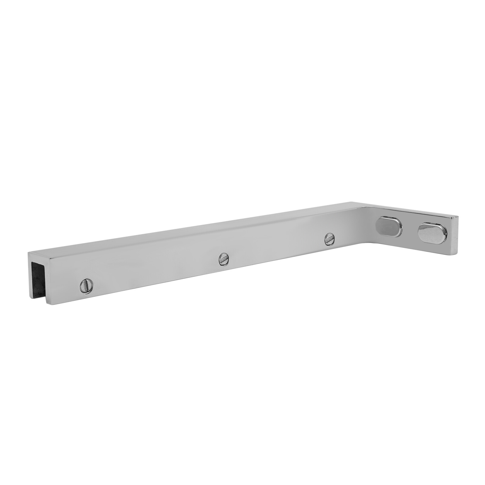 Glass Door L-Shape Stabilizing Bracket, Glass Support Bracket Stabilizer, Stabil