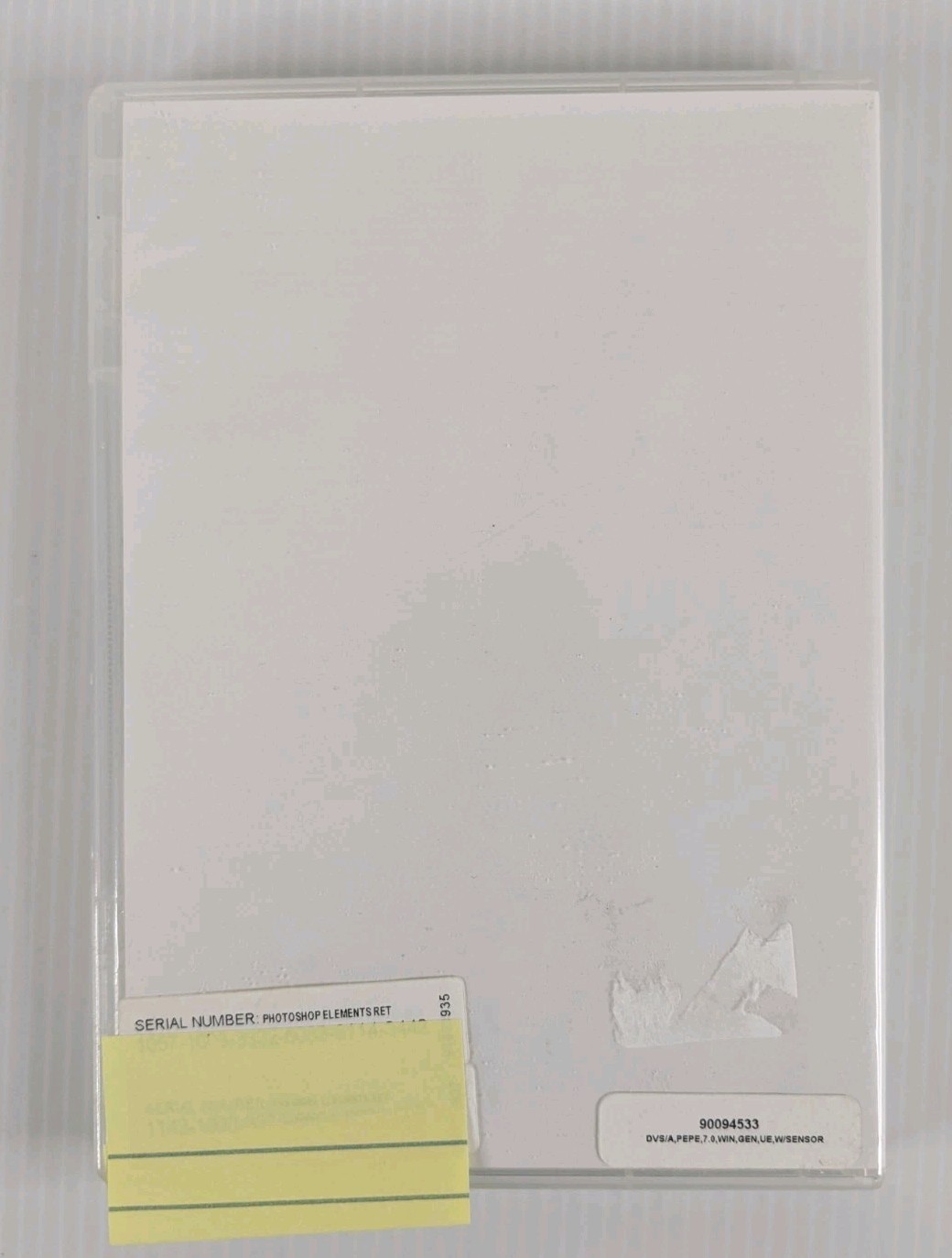 Adobe Photoshop Elements 7 & Premiere Elements 7 - 2 Discs With Serial Numbers