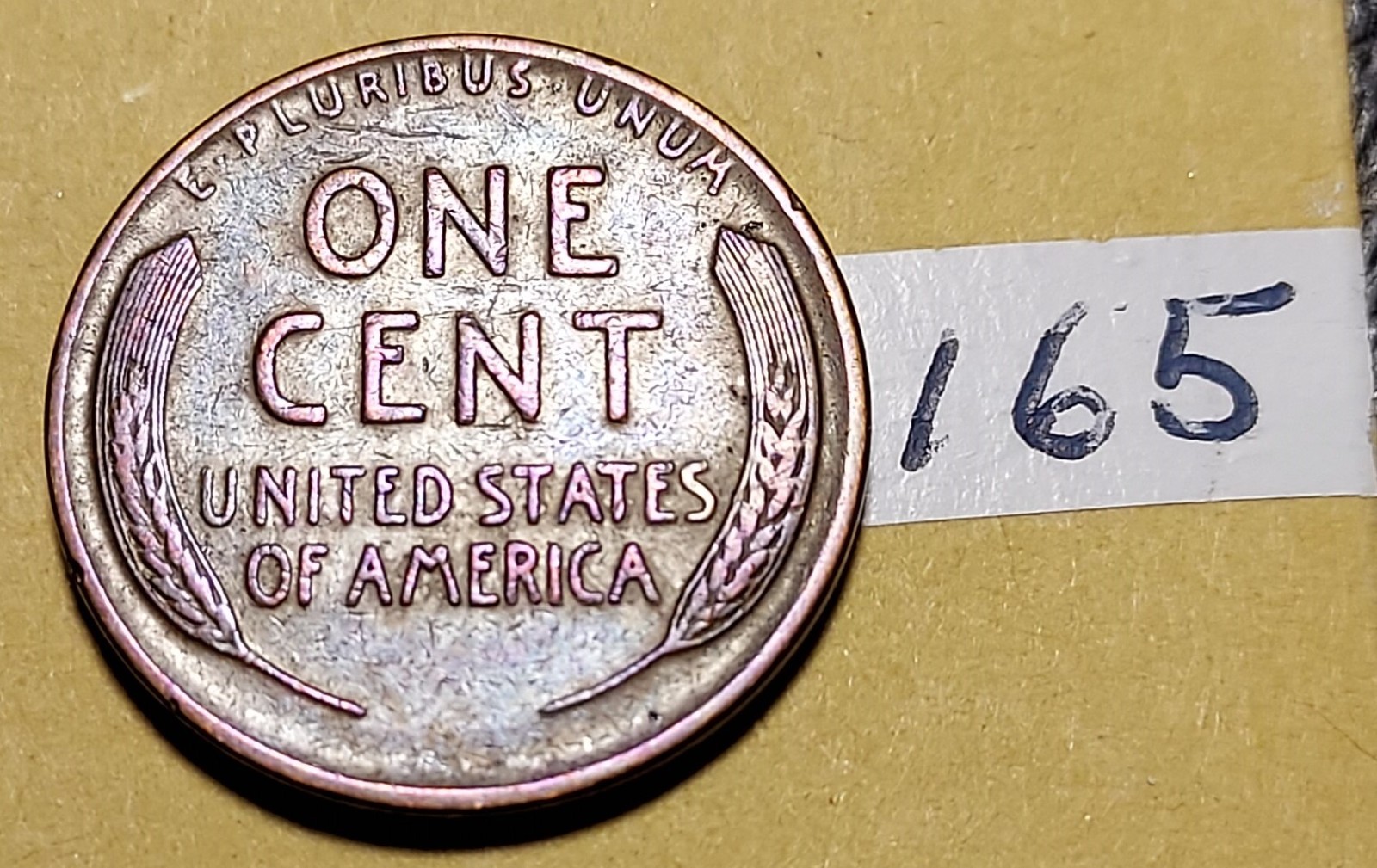 1929-D Lincoln Wheat Cent XF #165