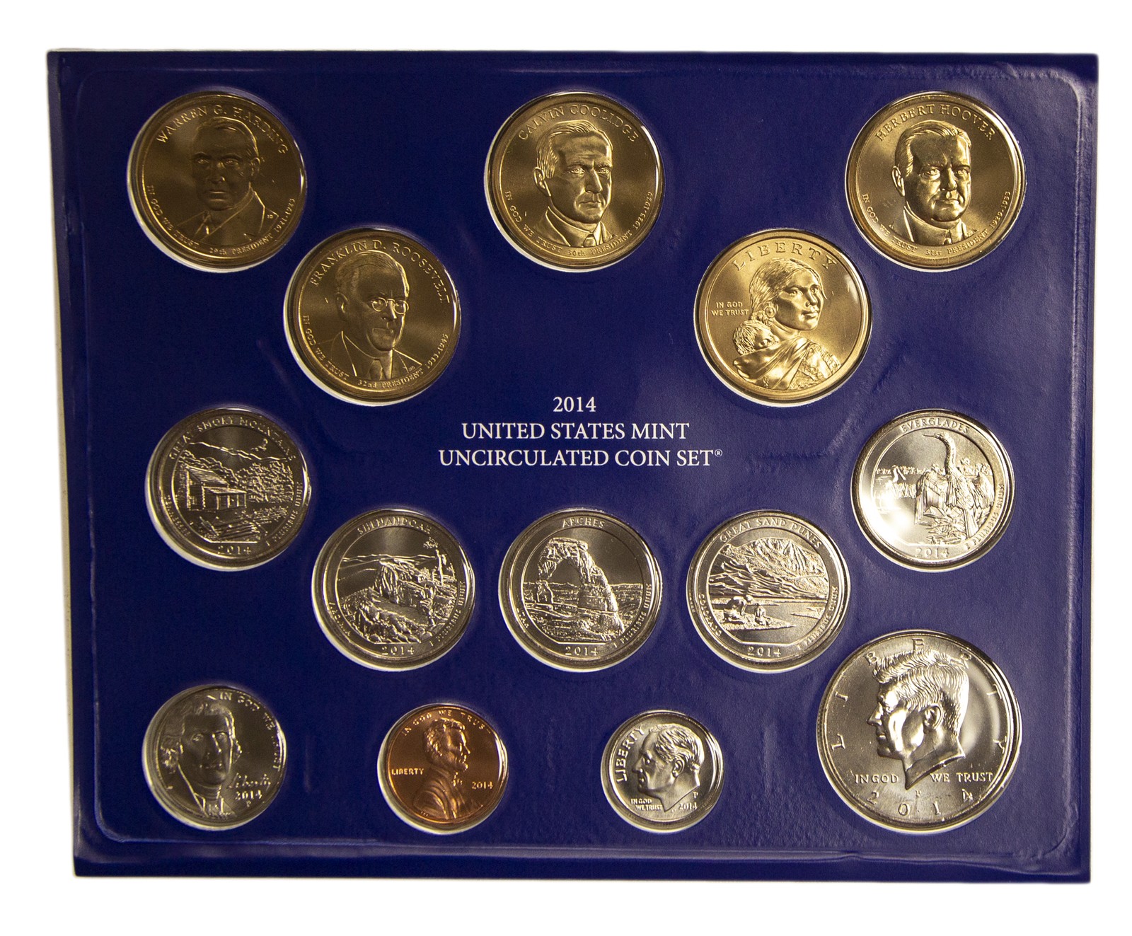 2014 PD US Mint Set (OGP) 28 coins