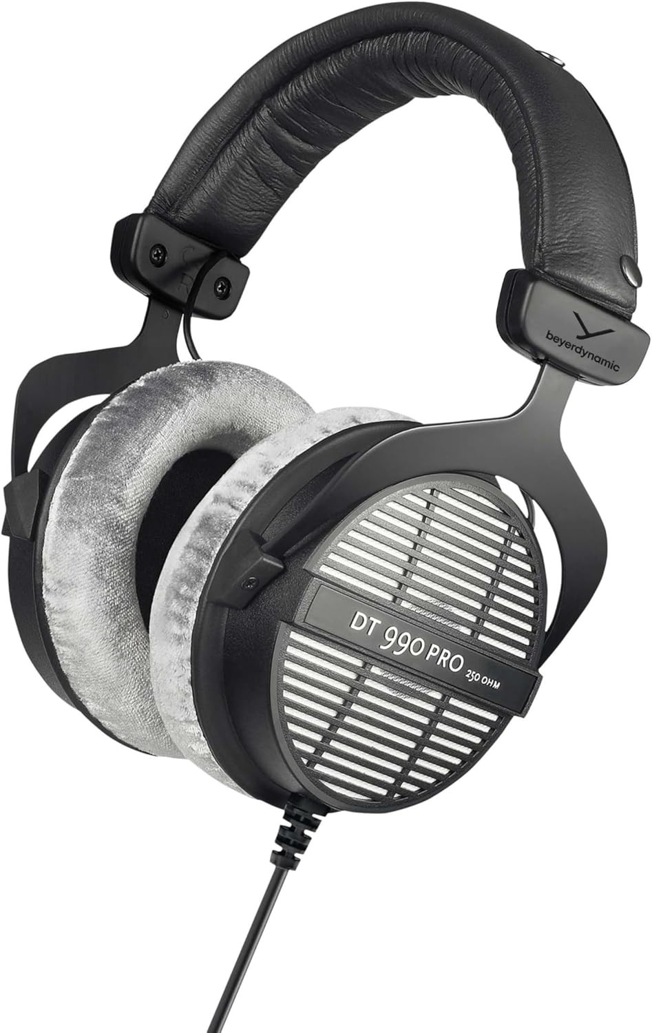 DT 990 Pro 250 Ohm Over-Ear Studio Headphones for Mixing, Mastering, and Editing