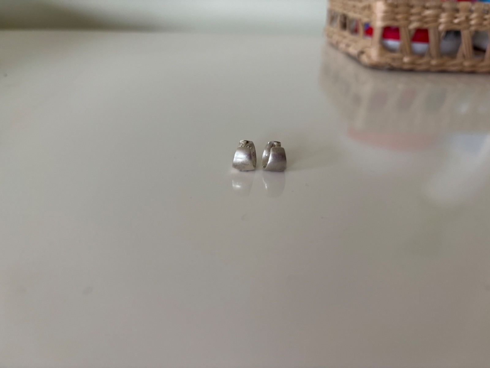 sapir bachar 925 sterling silver helix hoops earrings