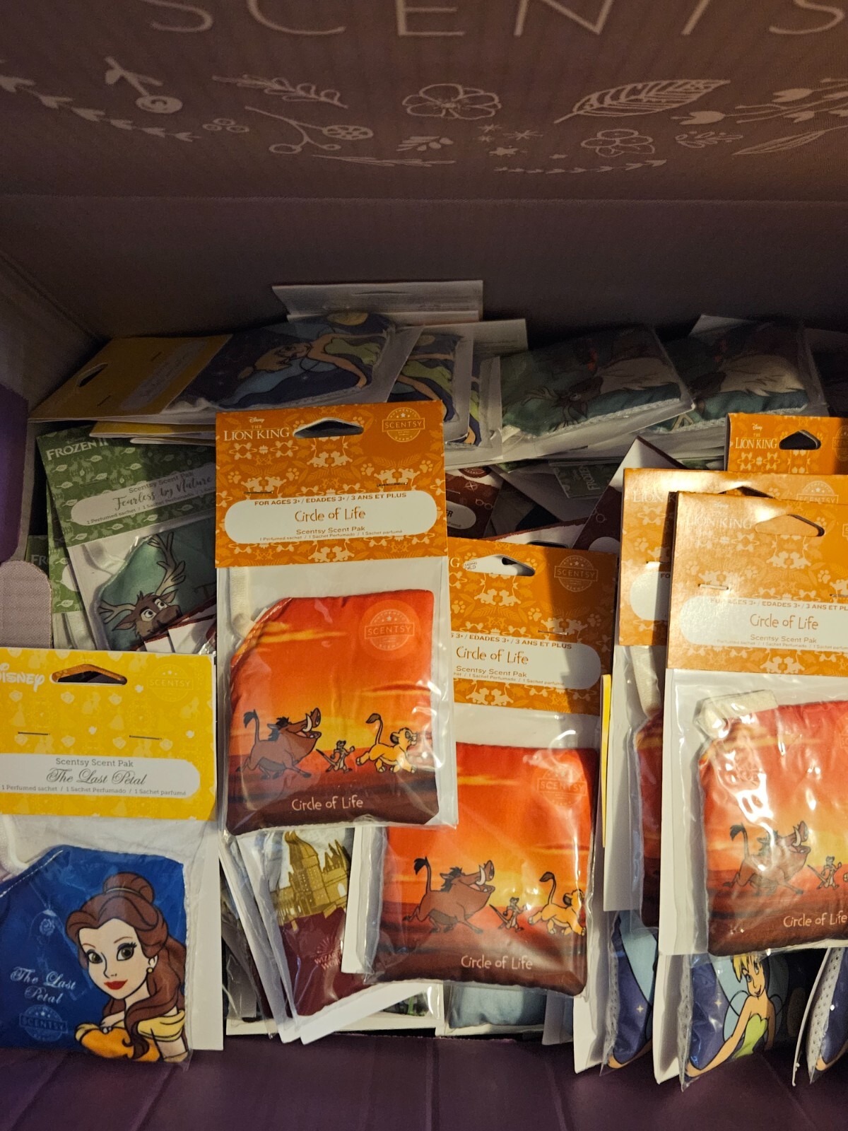 New Scentsy DIsney, Marvel, and Warner Brothers Scent Paks See Drop Down Box