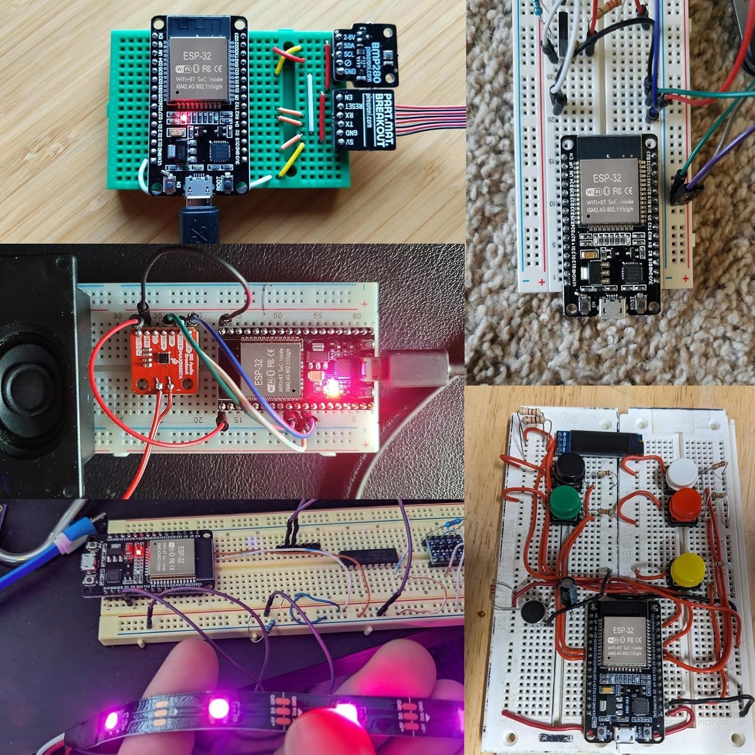 ESP-32S 2.4GHz Dual-Mode WiFi + Bluetooth