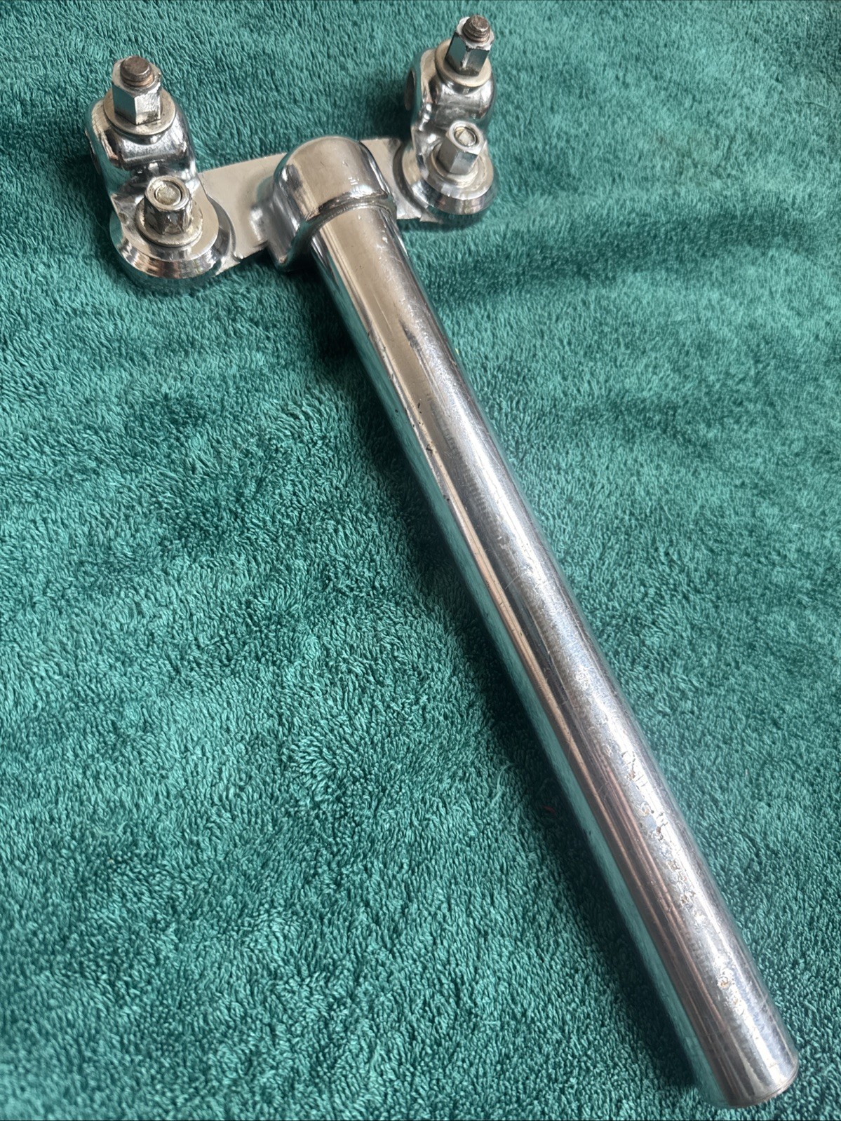 Ludwig 70s Double Tom Drum Holder Mount Post 9 1/2” x 1”