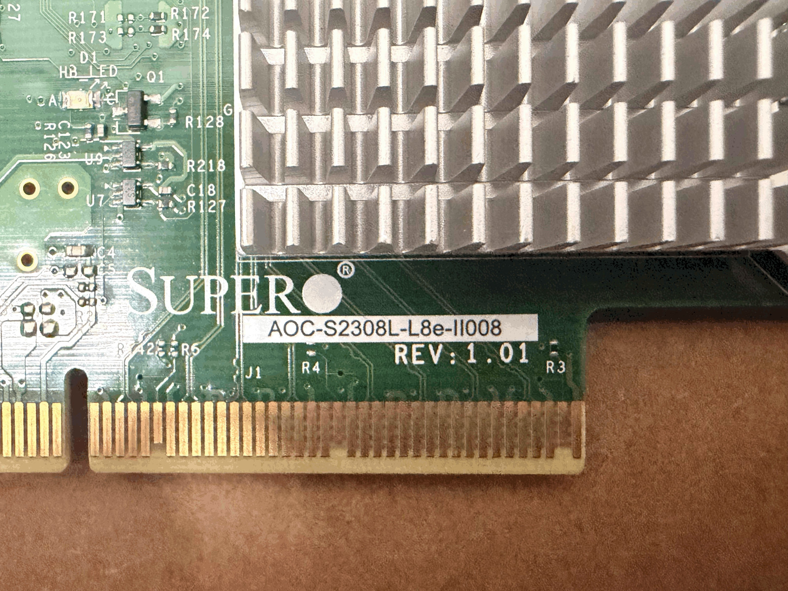 Supermicro AOC-S2308L-L8E 8-Port SAS2/SATA 6Gb PCIe HBA Adapter - Full Height
