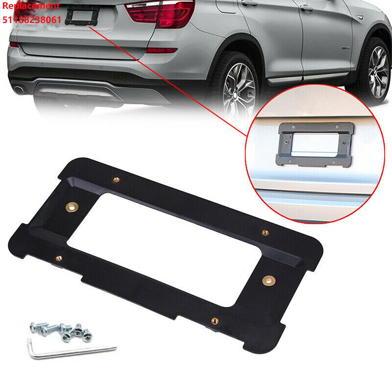 Rear License Plate Base Mount Bracket Frame Holder For BMW Replace 51187160607