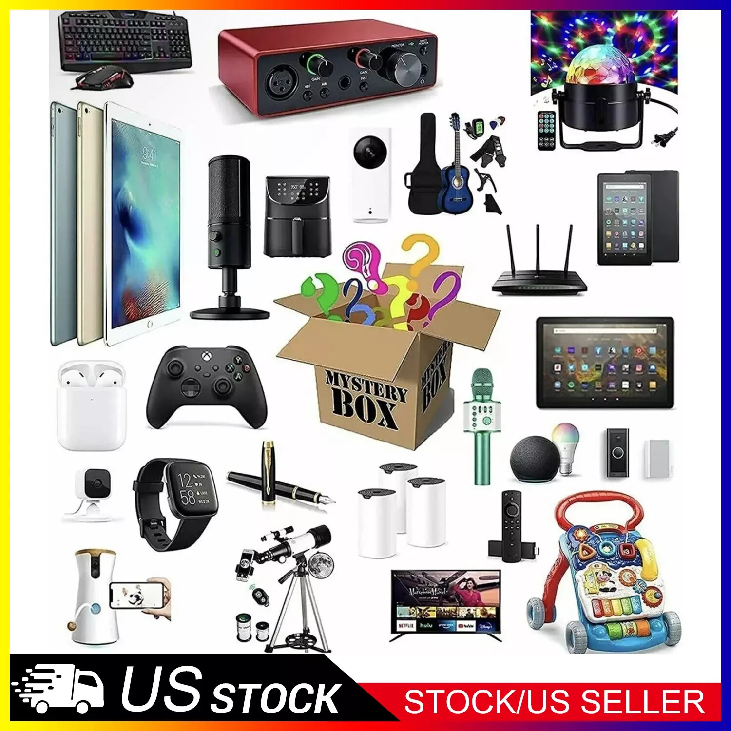 Surprise Amazon, Walmart, etc Return Package/Box Value $75+ (8 items)