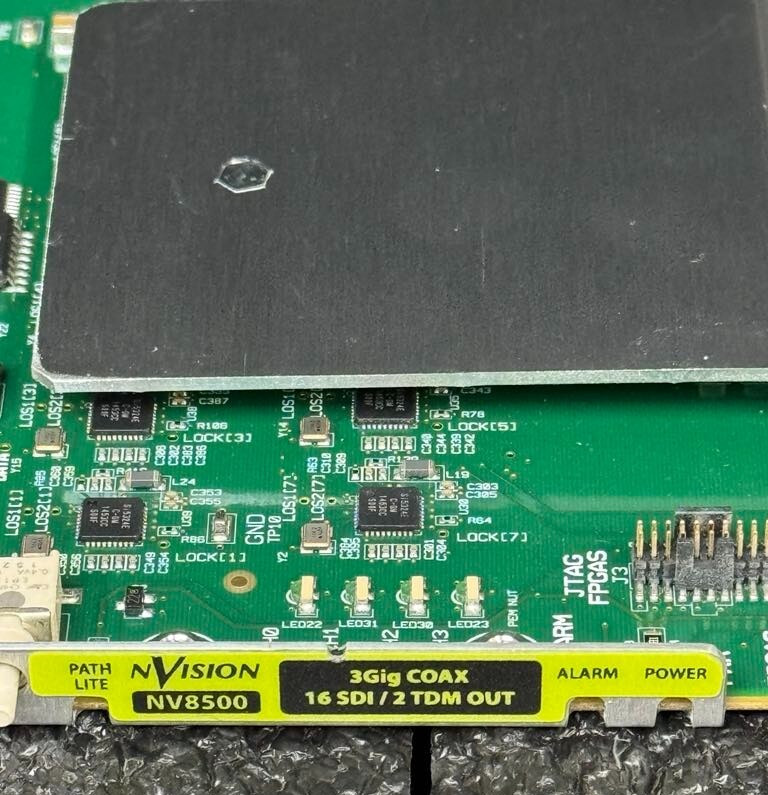 GV Nvision NV8500 3Gig COAX 16SDI 2TDM Hybrid OUT OUTPUT NV8500-OUTPUT REAR 18