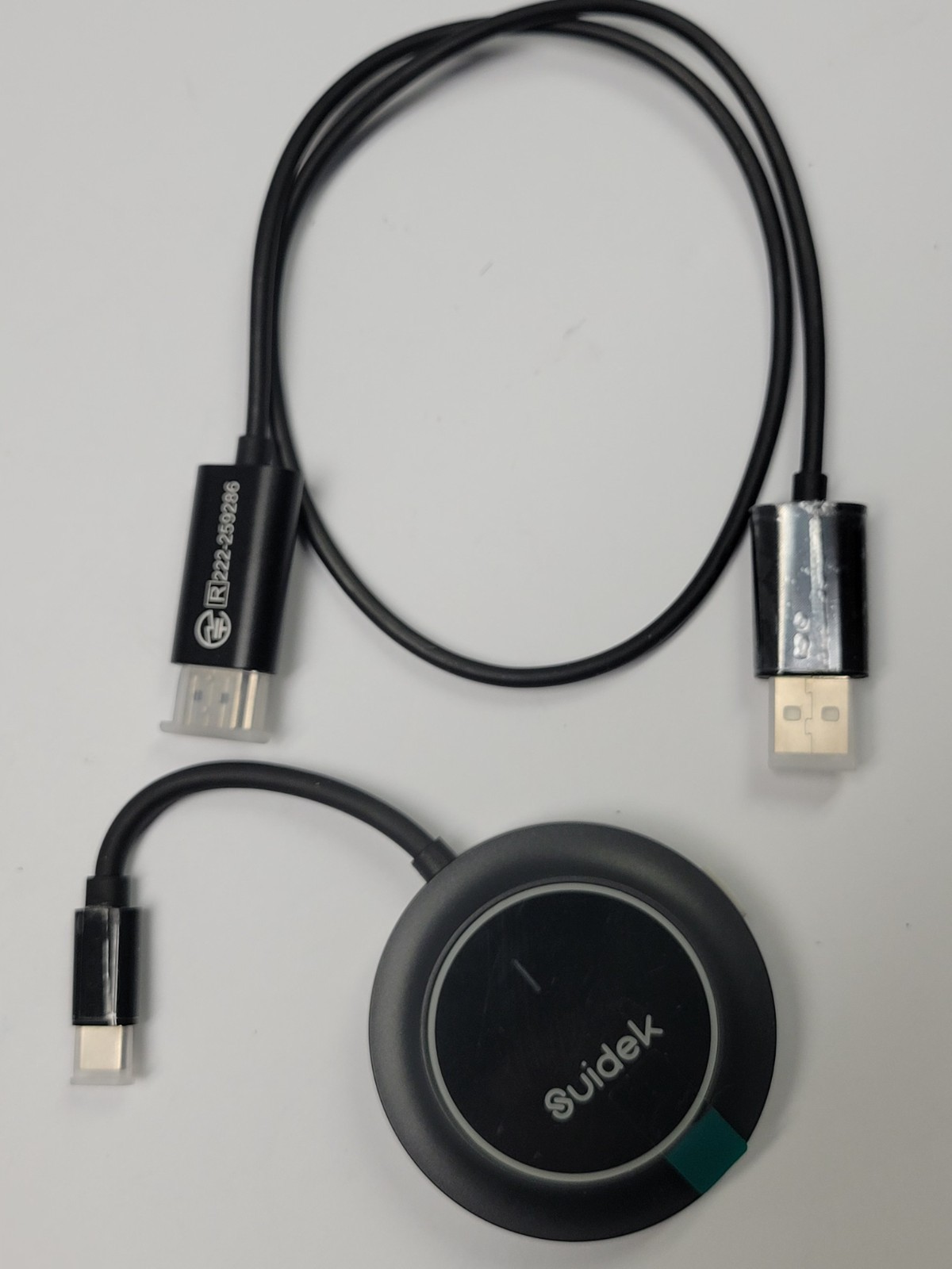 SUIDEK Wireless HDMI Display Dongle Adapter with PD3.0 100W, 4K