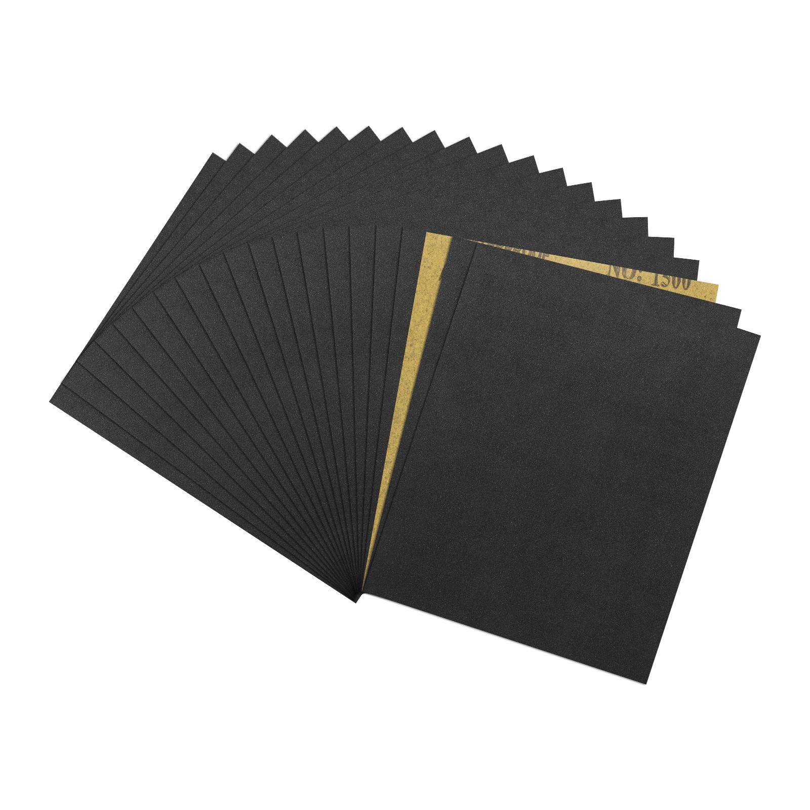 Sandpapers (9" x 11"/229mm x 279mm) 20 Sheet, 1500 Grit Sand Paper for Polishing