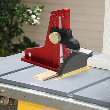 Woodworking Depth Gauge Versatile 0-50mm Dual Scale Precision Tool for Easy Rout