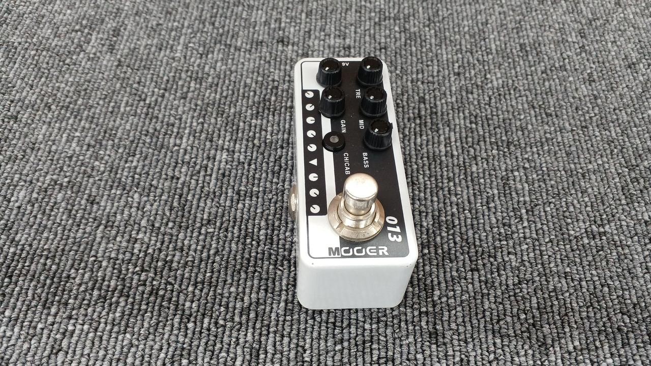 MOOER Micro Pre 013 Guitar Effector Mini Tube Amp Simulator Used