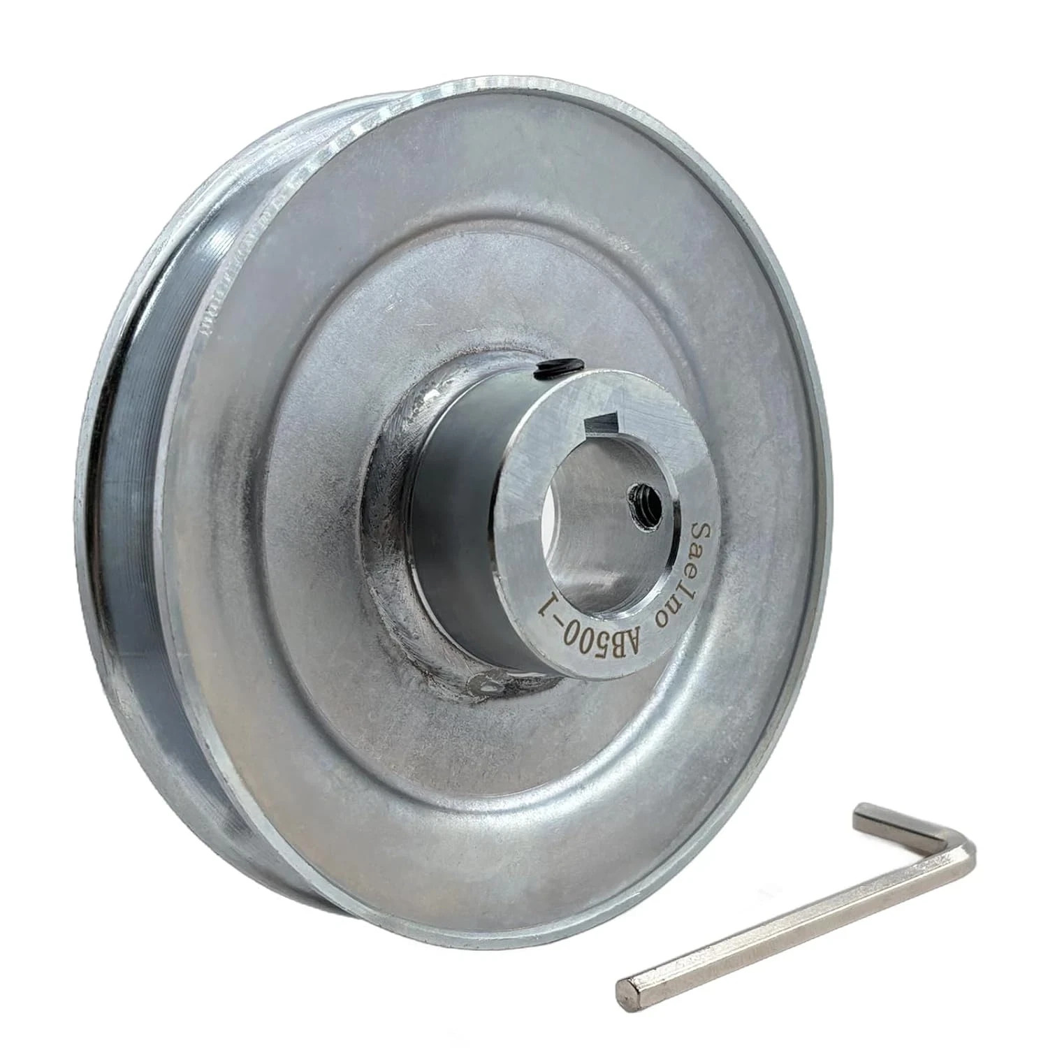 AB500-1 Single Groove Web Sheaves,V Belt Pulley 1 Inch Bore 5" Od,Motor Pulley C