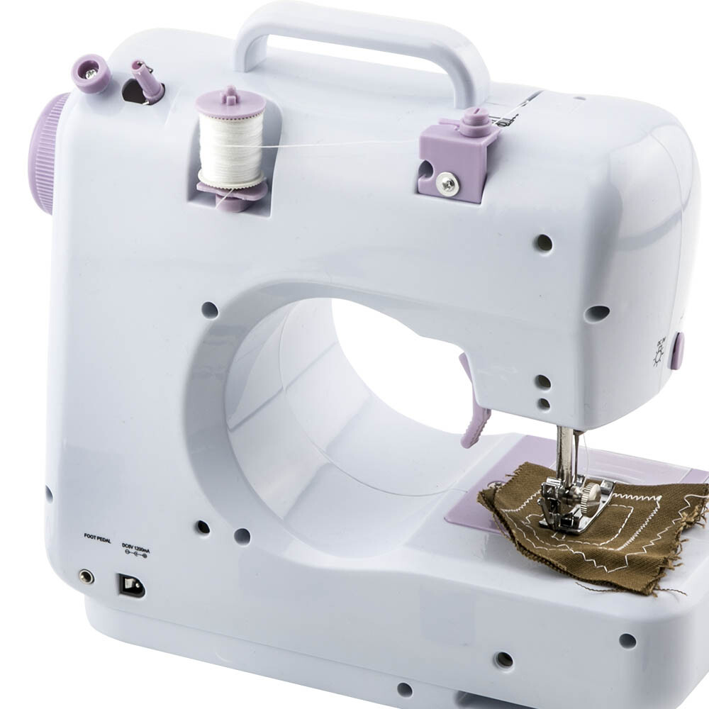 Portable Household Desktop Electric Sewing Machine DIY Replaceable Presser Foot