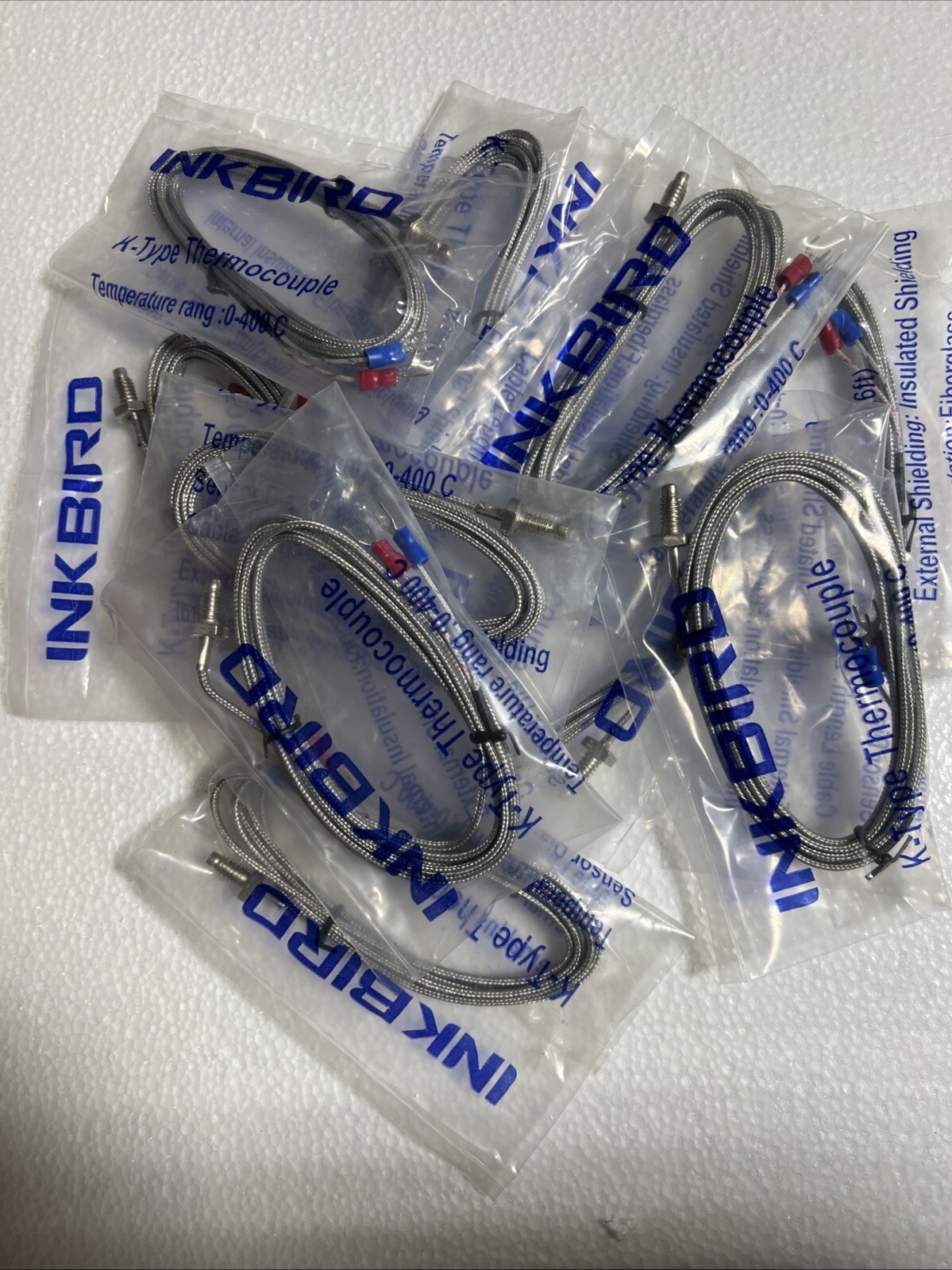 K-type Thermocouple Probe High Temperature Sensor 10 Pcs.