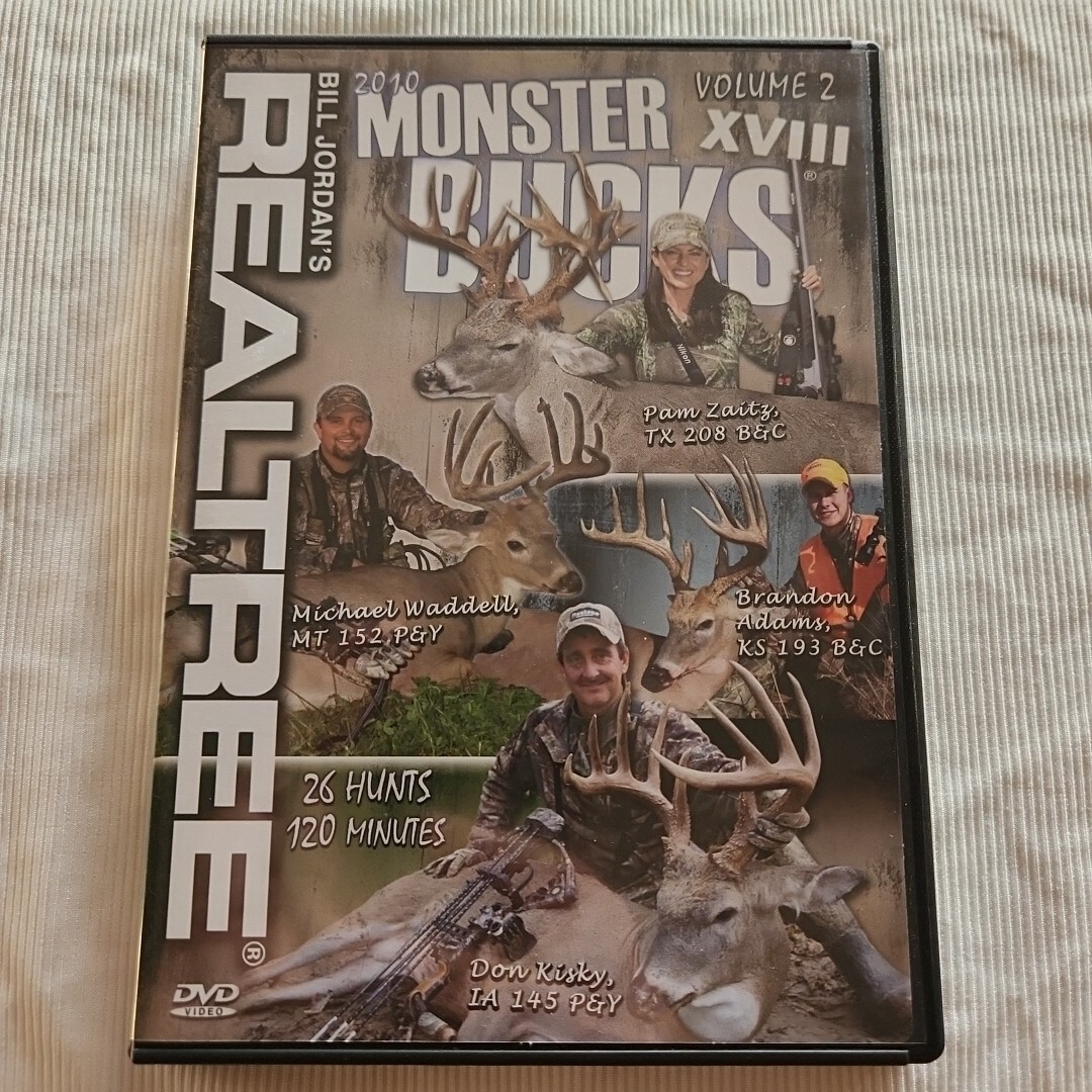 Realtree Bill Jordan's 2010 Monster Bucks XVIII Vol. 2 DVD (2 Hours) BUY 2 GET1!
