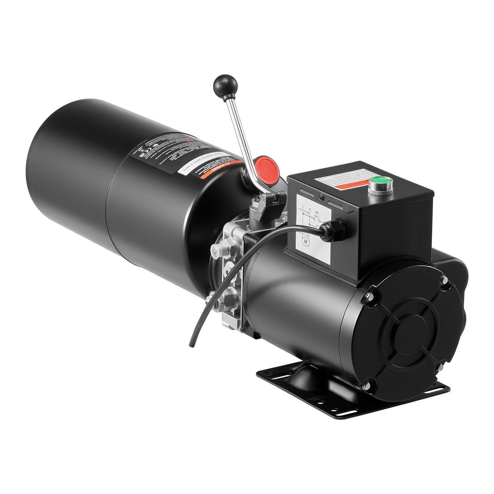 Uimoso 2.5 Gal/10 Qt Car Lift Hydraulic Power Unit Pack 220V AC 2 Post Lift Pump