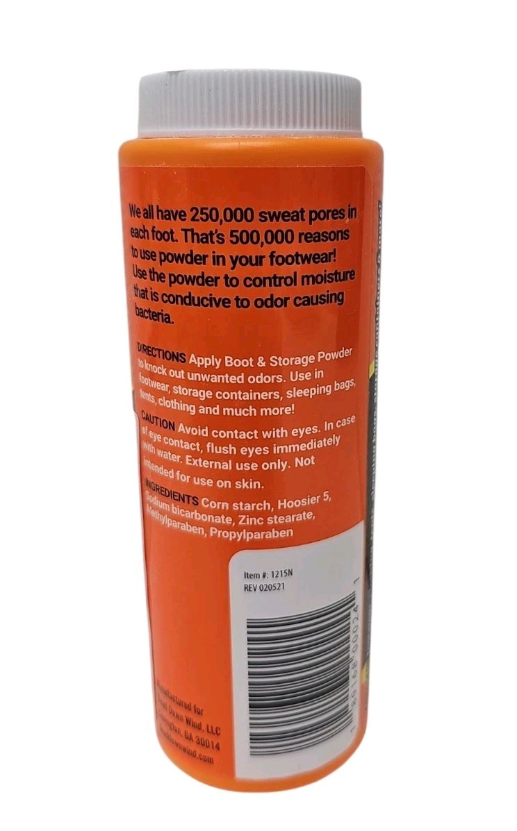 Dead Down Wind Boot and Storage Powder - 4oz. - 1215N