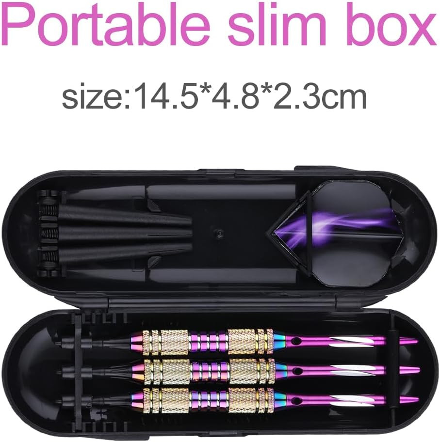Soft Tip Darts Set 18/20 Grams - Professional Darts Plastic Tip with Brass Barre