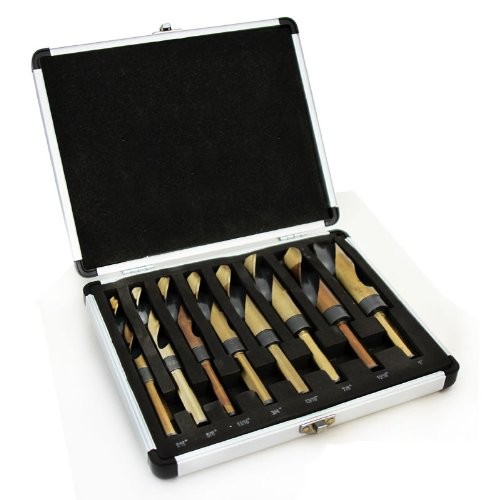 8 PC Silver & Deming BIT Set B/G HSS Construction1/2 Tri Flat Shank 135 Degree