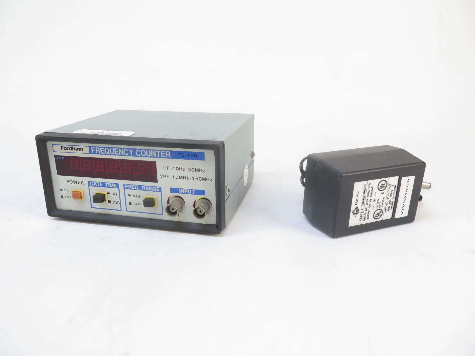 Fordham FC-150 Frequency Counter HF: 10Hz - 30MHz, VHF: 1.0MHz - 150MHz