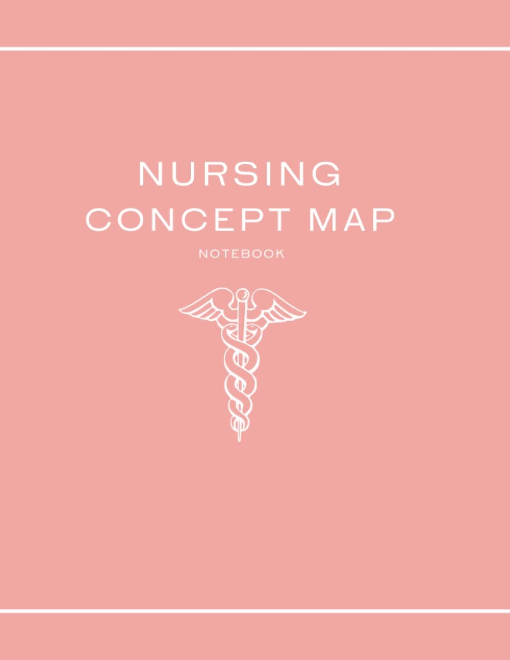 Nursing Concept Map Notebook/Workbook | Nursing Blank Templates | Perfect for Nu