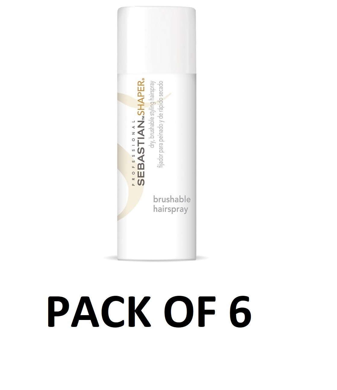 Sebastian Shaper Brushable Hairspray 1.5 oz - PACK OF 6