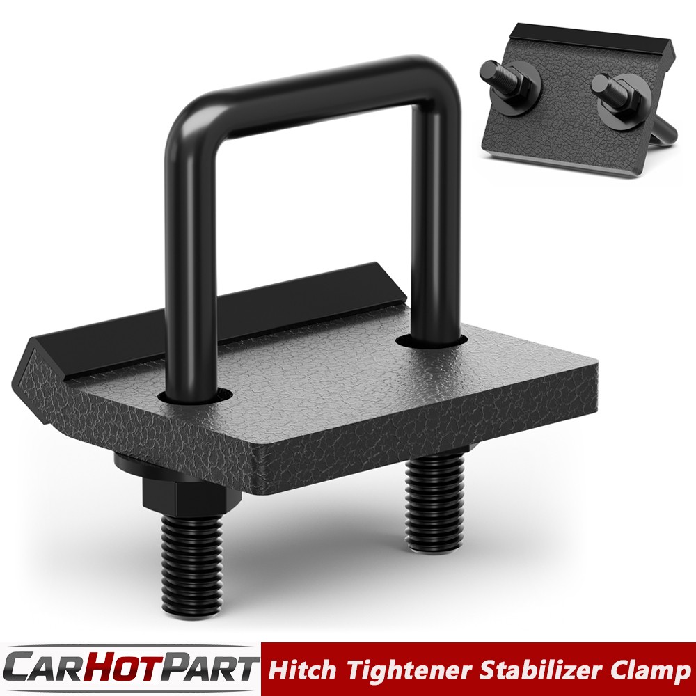 Hitch Tightener For 1.25'' and 2'' Tow Trailer Hitches & Anti Rattle Clamp