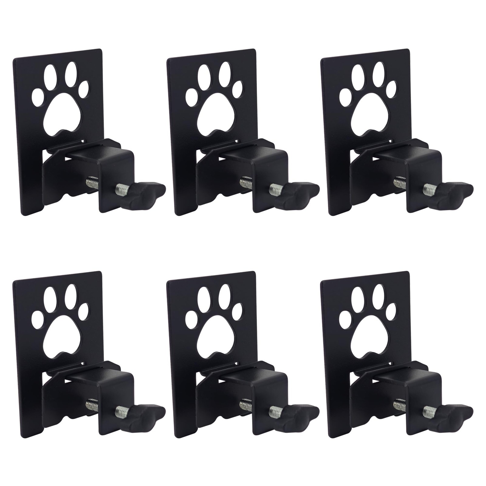 6 PCS Adjustable Non Slip Mattress Gaskets Holder Gripper Retainer Bar Cute Paw