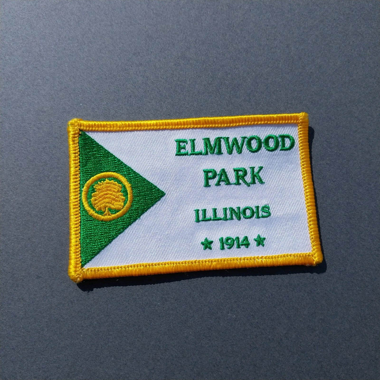 Elmwood Park IL Illinois Police 3.5"x2" Patch