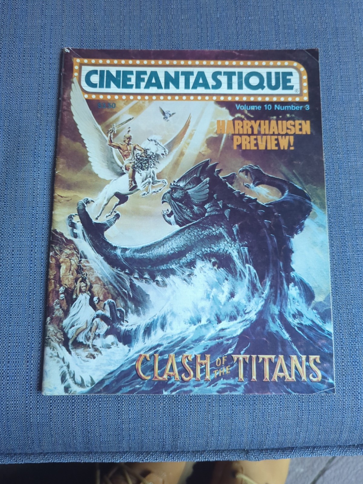 Cinefantastique Magazine Volume 10 Number 3 Harryhausen Clash Of The Titans Nice