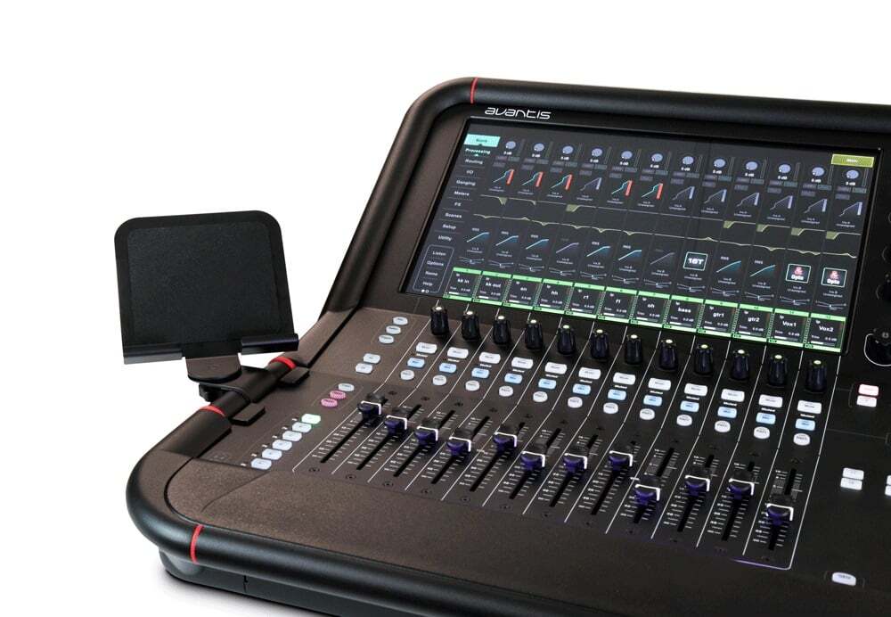 Allen & Heath AVANTIS-BRACKET Detachable Metal Bracket for iPad/tablet f/Avantis