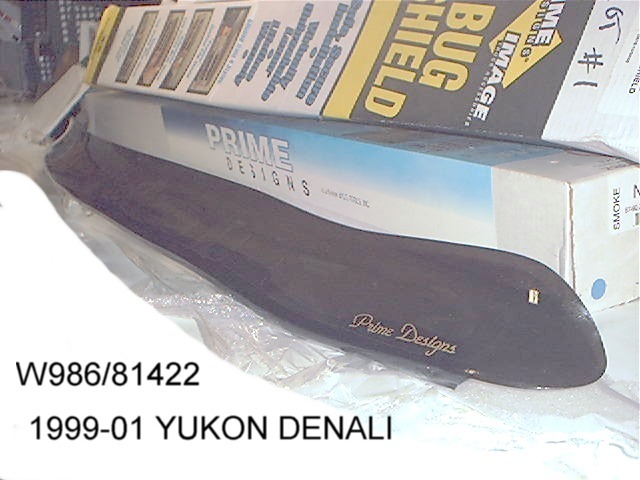 NEW PRIME DESIGN 99-01 GMC YUKON DENALI CADILLAC ESCALADE BUG SHIELD HOOD GUARD