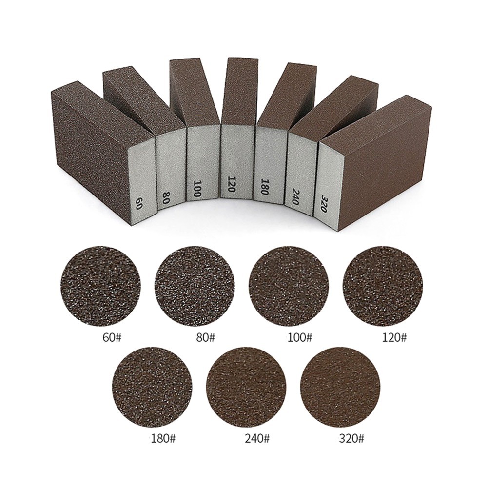 1PC Grit 60-320# Wall Grinding-Sponge Sand Block Sandpaper Polished Sand-Brick