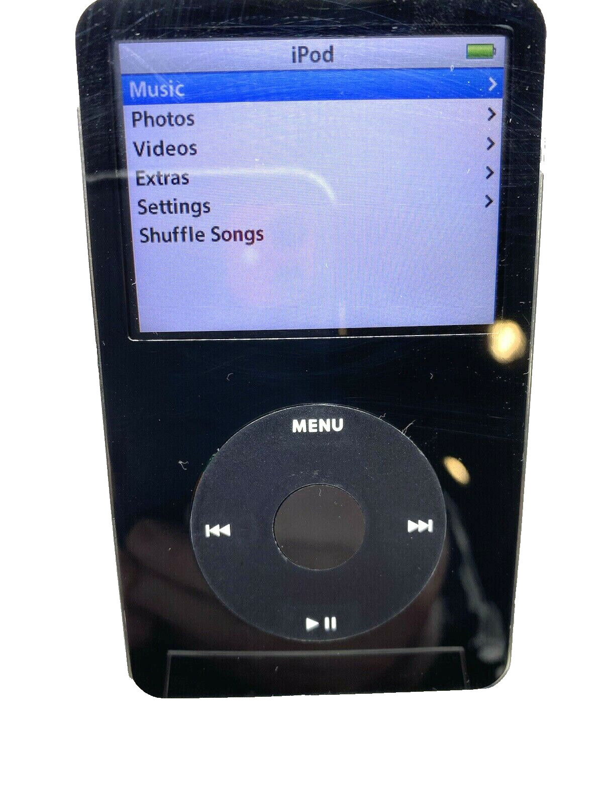 APPLE  iPOD  CLASSIC 5.5th BLACK 128GB. SSD Wolfson DAC Excellent Condition
