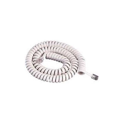 One White Toshiba EKT6000 12 Foot Handset Cord, New (EKT6020SD 6010H etc)