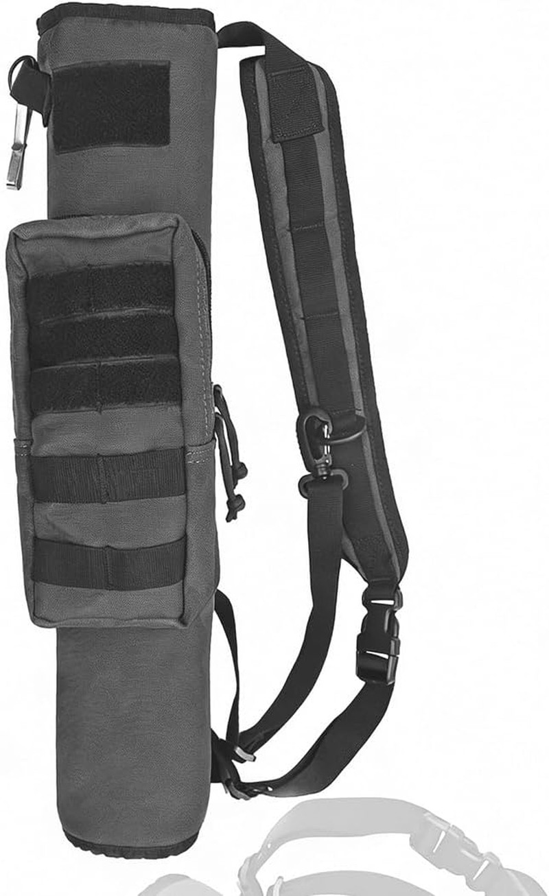 Archery Lightweight Back Arrow Quiver Dual Use Foldable Compact Hip Arrows Bag w